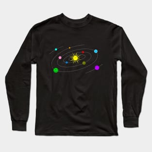 The Solar System Long Sleeve T-Shirt